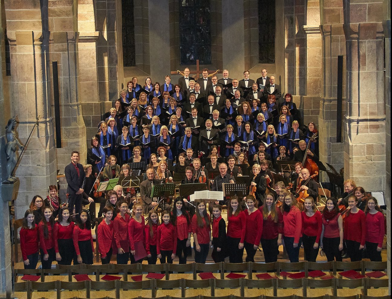 Cappella Nuova; Kinder- und Jugendchor; sinfonisches Stiftshoforchester Sindelfingen