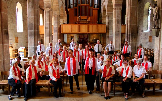 Chor an der Martinskirche (Juli 2018)